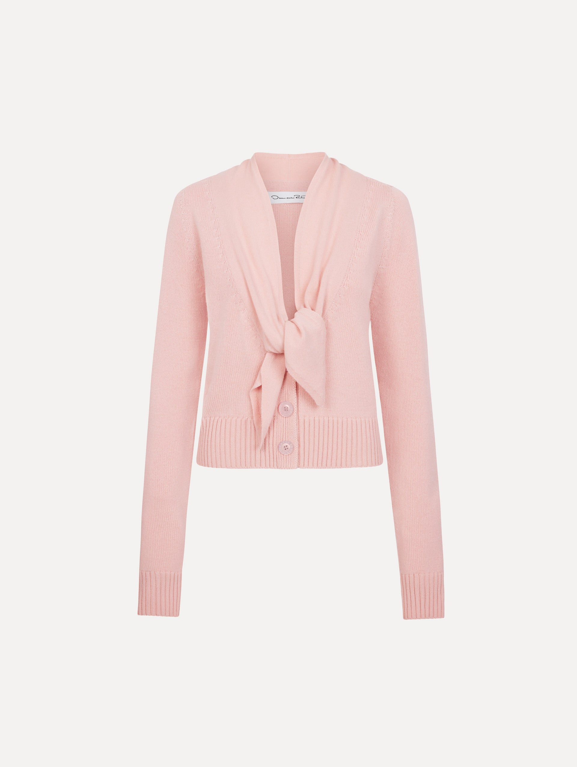 Tie-Neck Cardigan