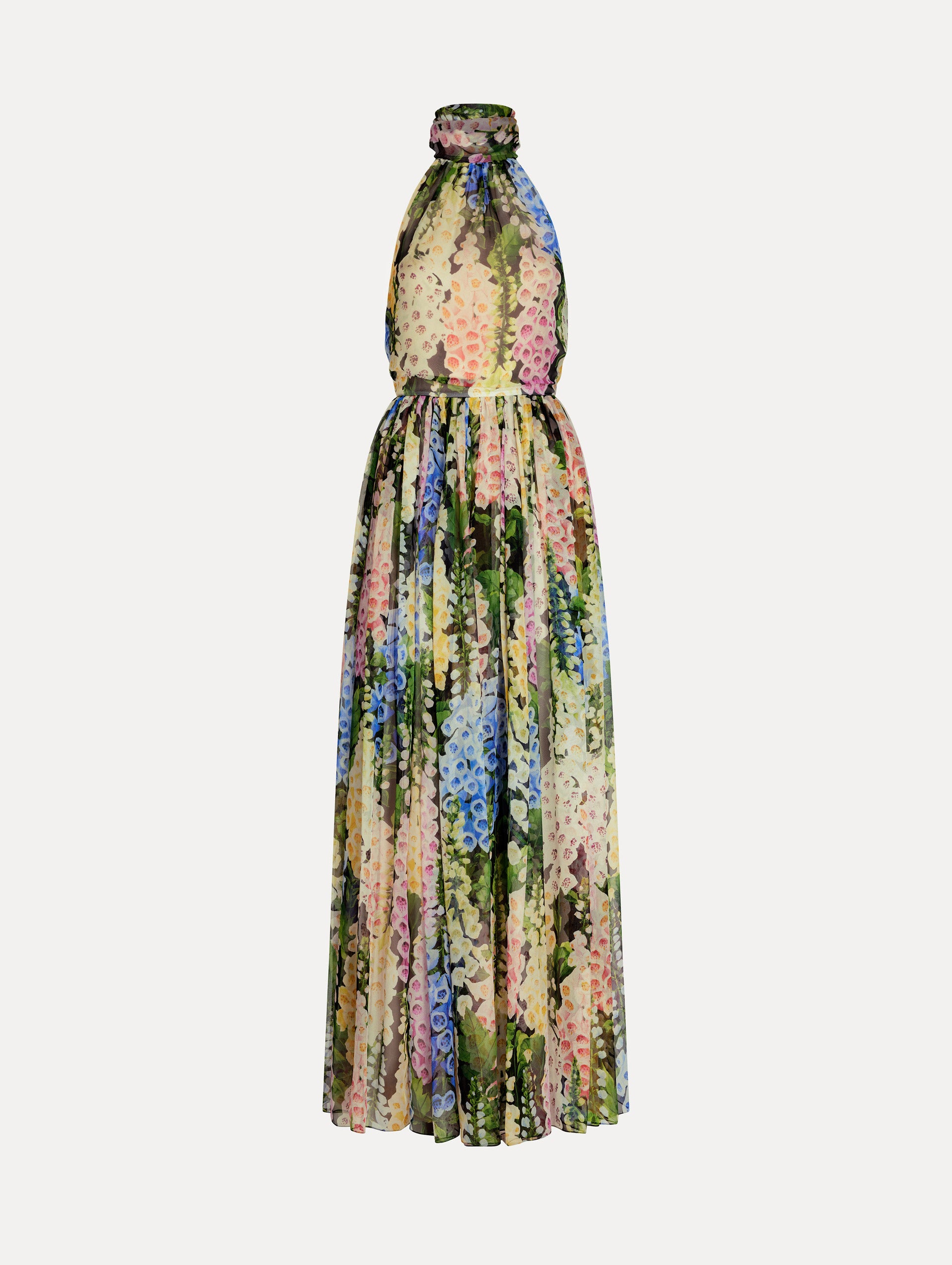 Oscar de La Renta | Foxglove Chiffon Gown
