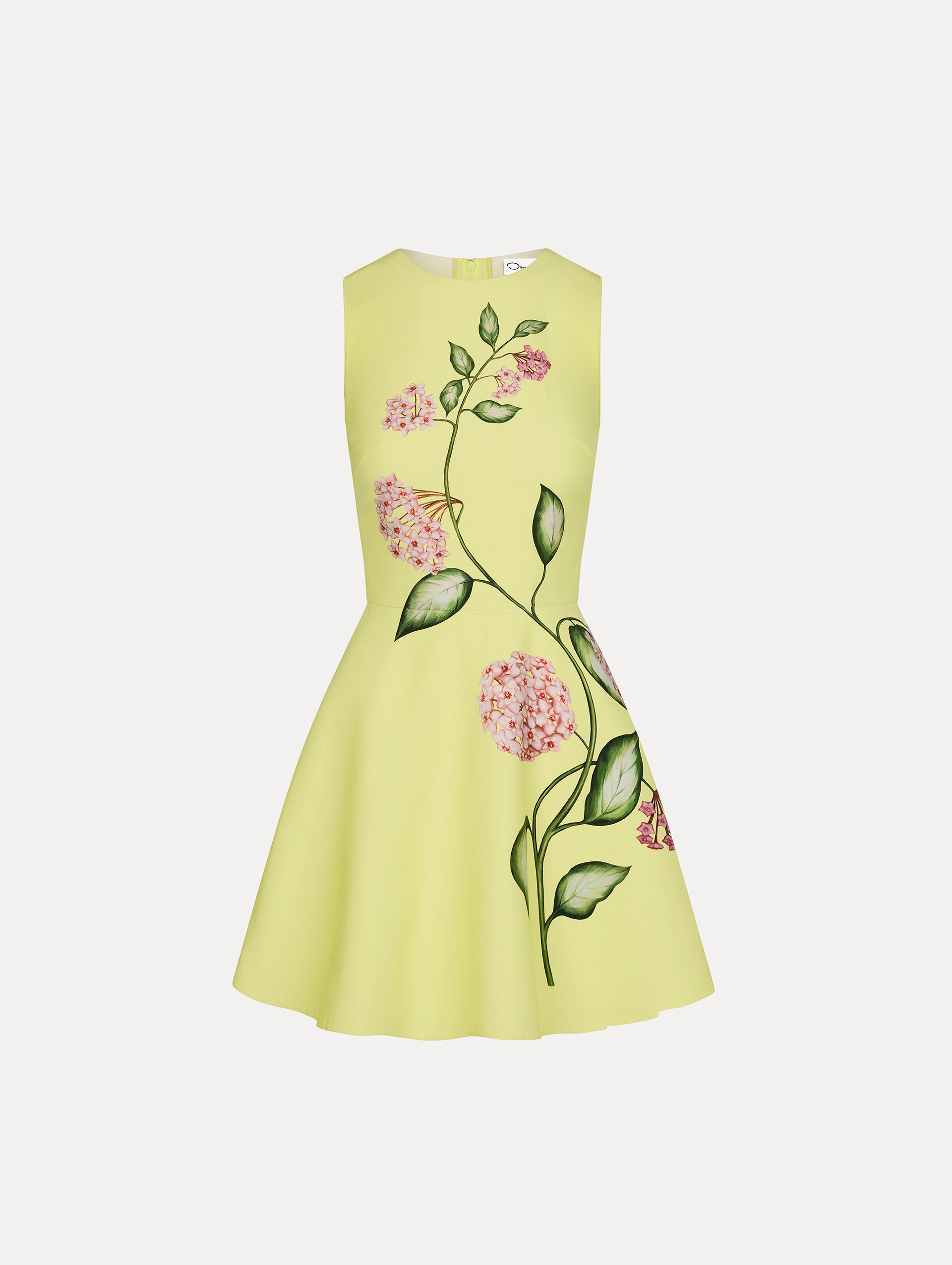 Oscar de la Renta | Porcelain Flower Mini Dress Oscar de la Renta | Porcelain Flower Mini Dress