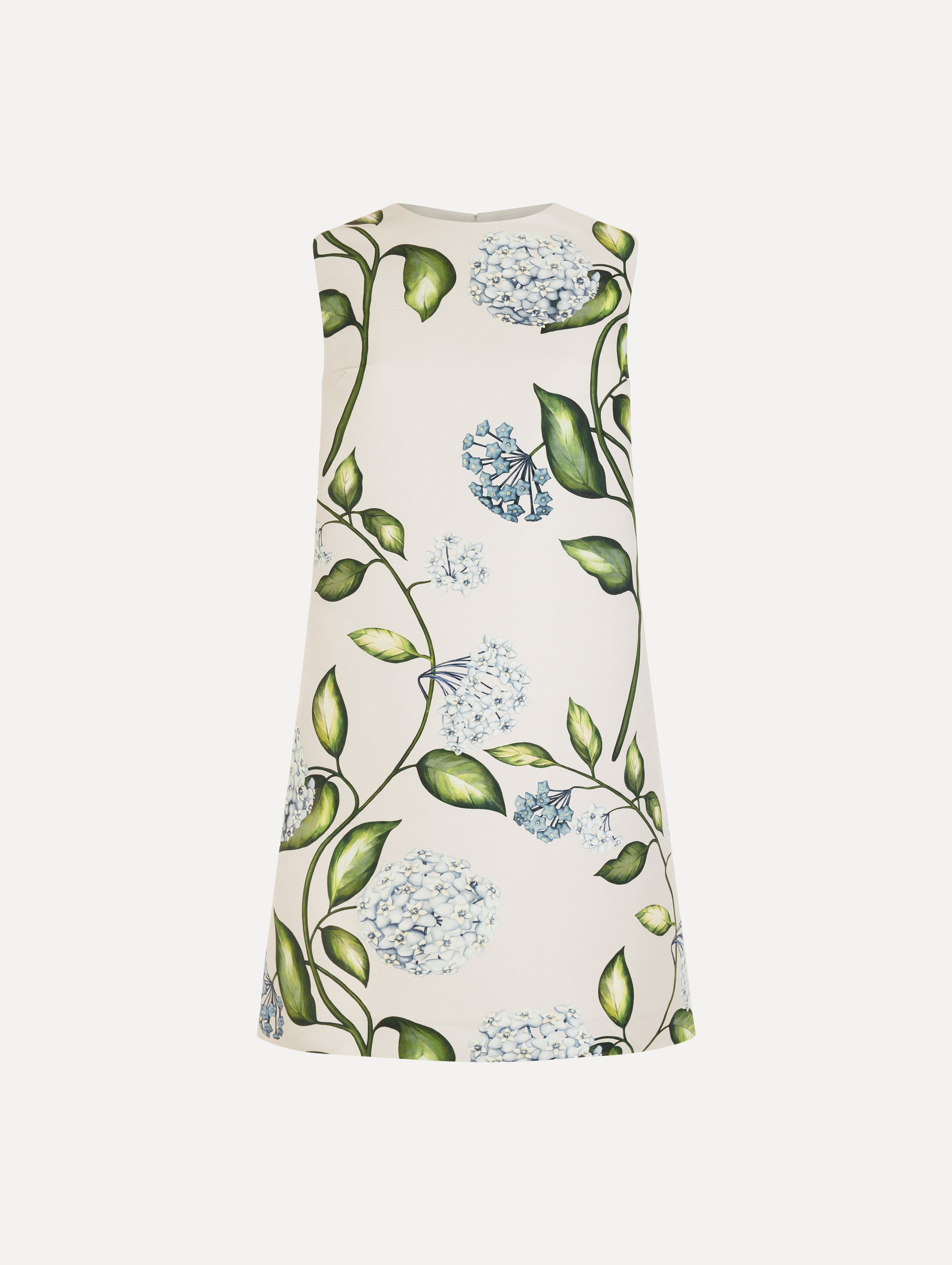Oscar de la Renta Porcelain Flower Faille Shift Dress | Thumbnail 6 Oscar de la Renta Porcelain Flower Faille Shift Dress | Thumbnail 6