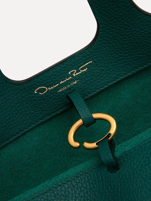 The Mini Topaz in Green O Clasp Inside Zoom View