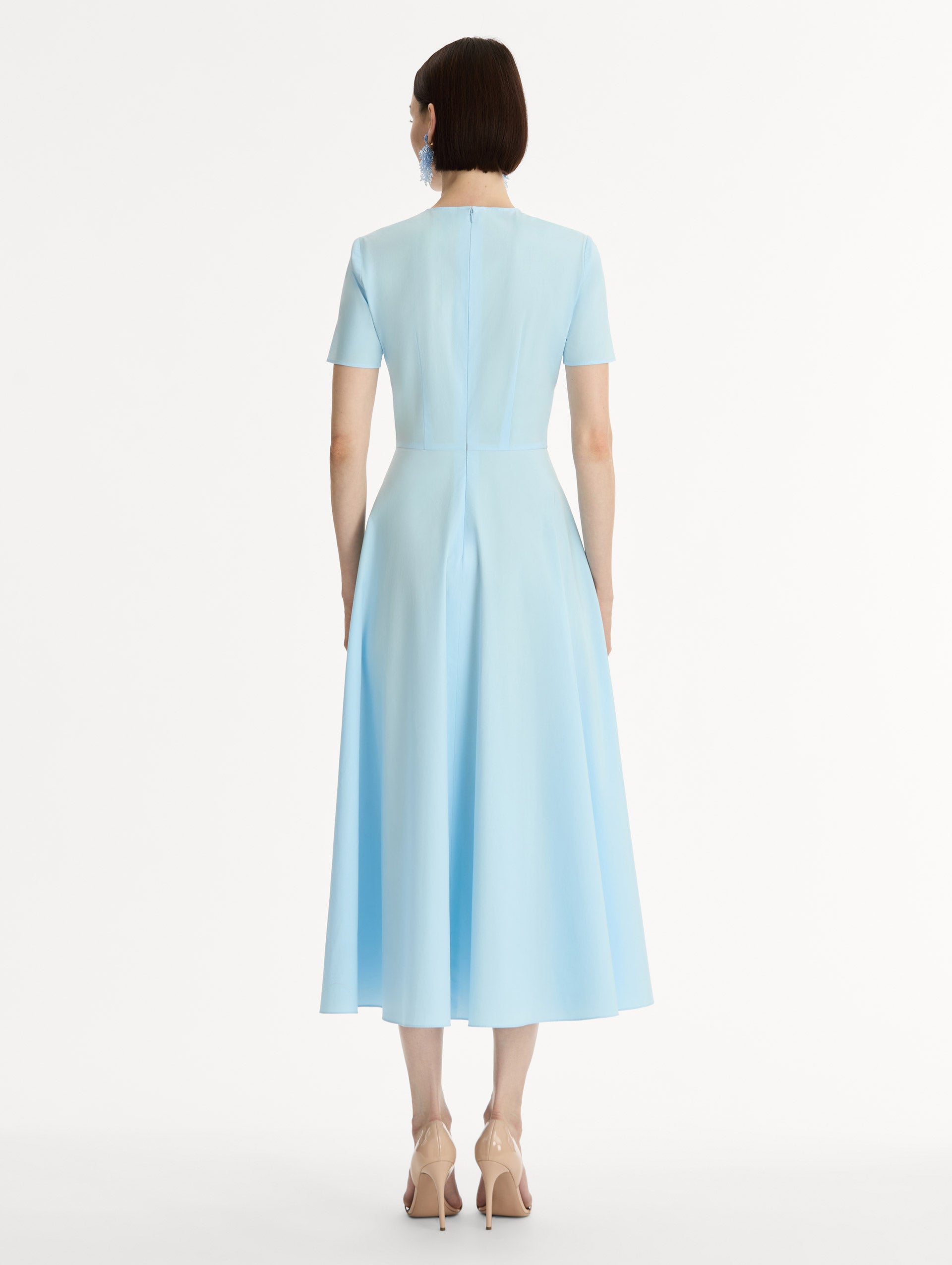 fitted poplin dress Kit Poplin Dress (Women)