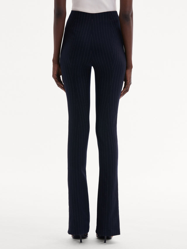 Pinstriped Pant Back View