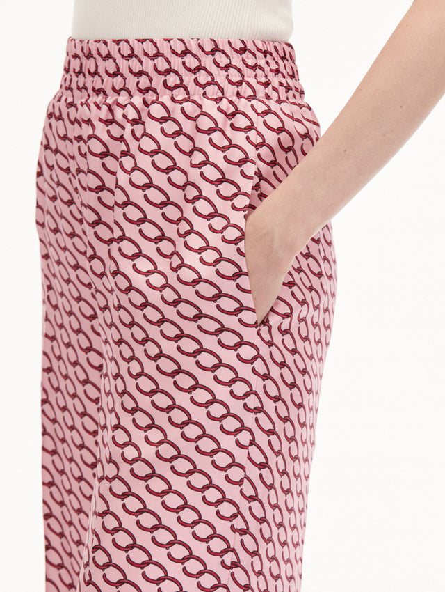 Small Oscar Chain-Link Pant in Pink
Zoom View