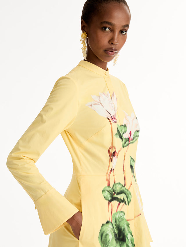 long sleeve mandarin collar dress Black Skinny Long-Sleeve Mandarin Collar Maxi Dress APOC STORE