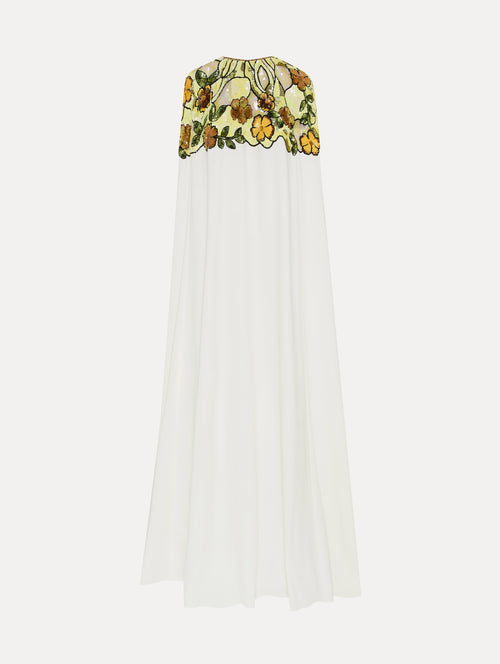 Designer neckline partywear caftan