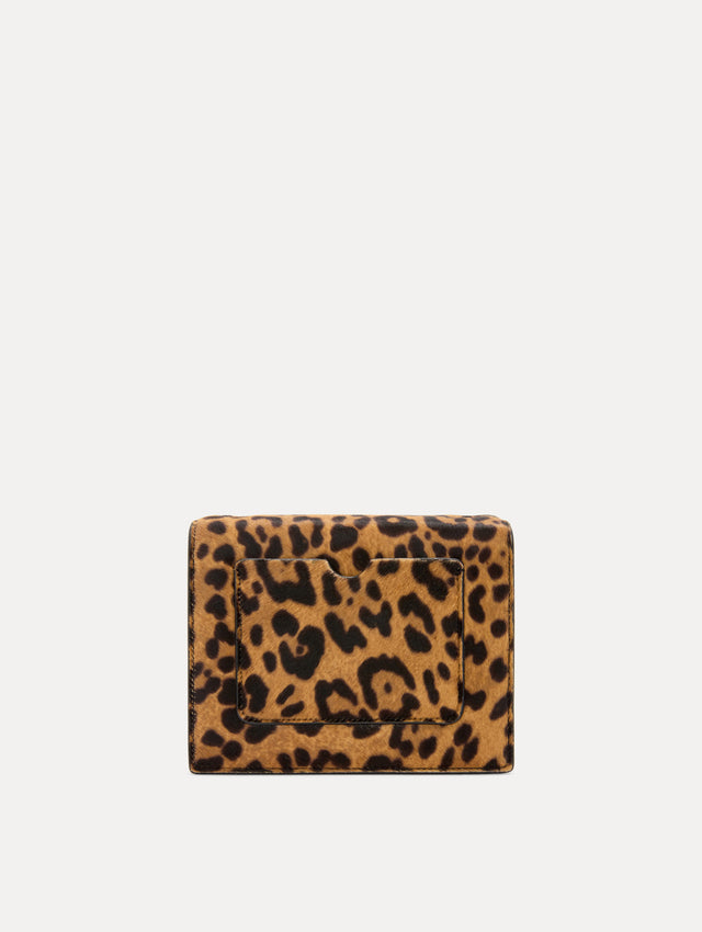 Jaguar Printed Haircalf Mini TRO Bag Back View