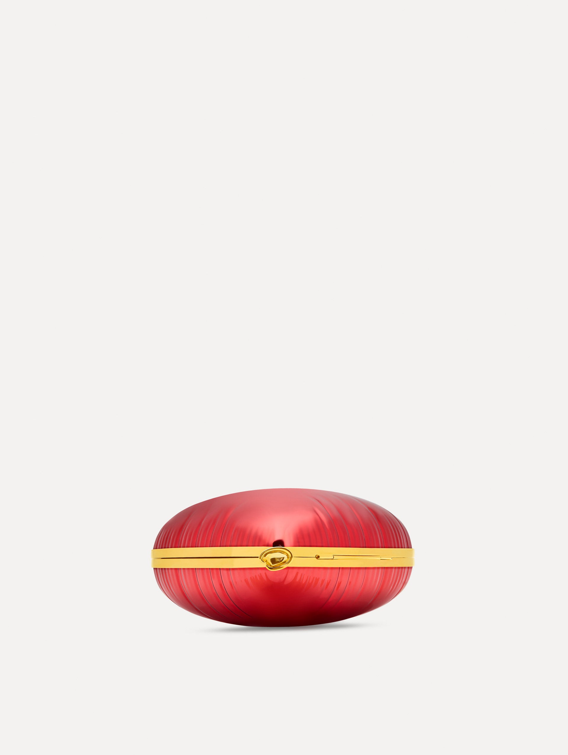Heart Balloon Bag clutch in Red Side View View