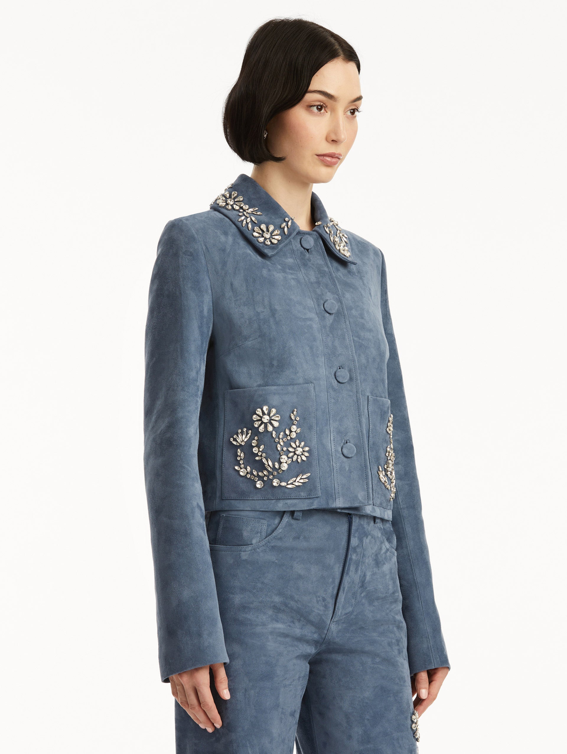 Eco Suede Jacket 38 新品 ànuke online store（アンヌーク） / Eco Suede JacketEco Suede