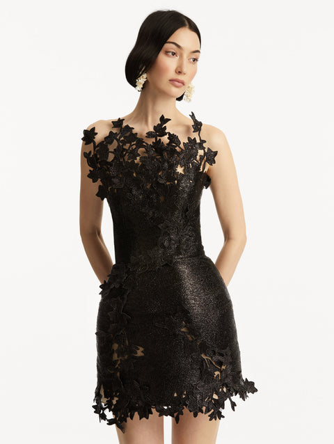 Blossom Dress - Natural Embroidered
