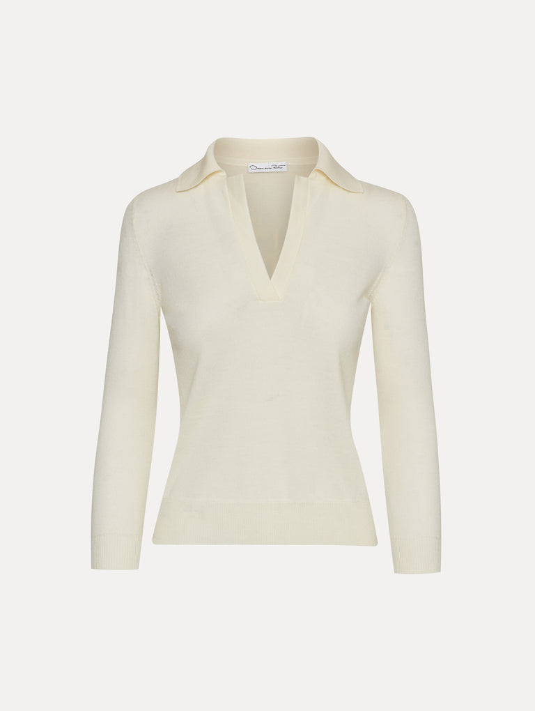 NCY- W51211 BLACK&WHITE BLOUSE