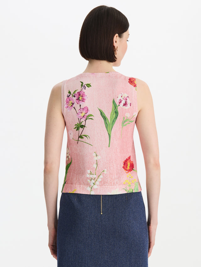 Mixed Botanical Printed Tank