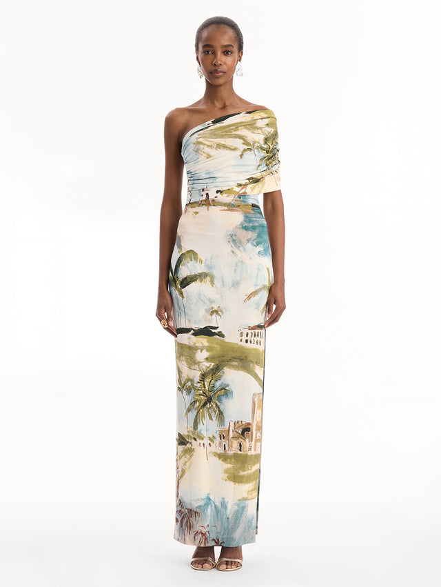 Dominican Republic Toile Jersey Dress