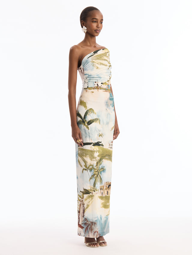 Dominican Republic Toile Jersey Dress