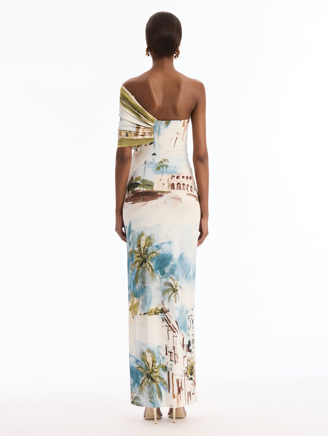 Dominican Republic Toile Jersey Dress