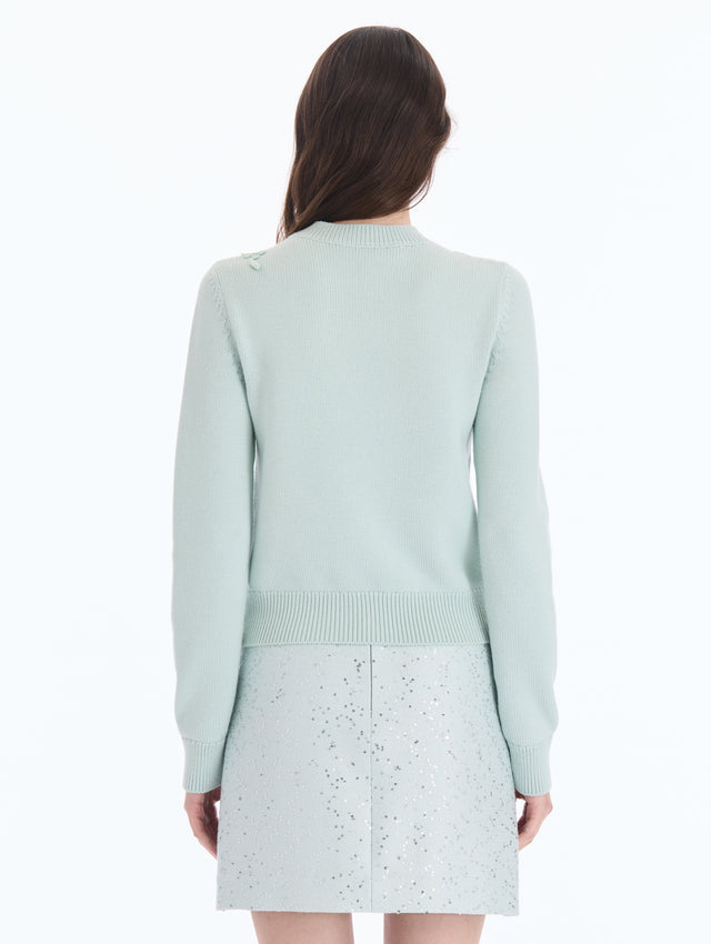 Iris Embroidered Pullover