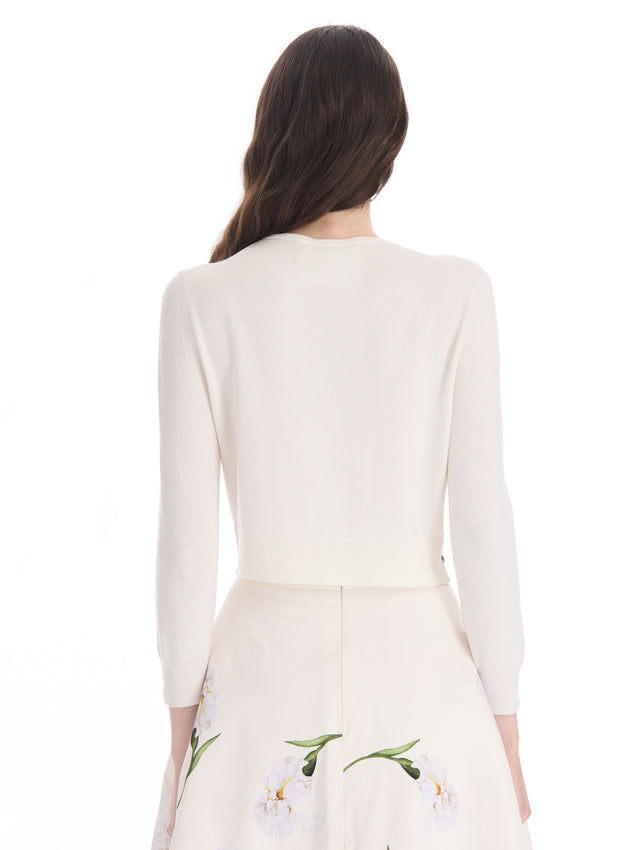 Iris Threadwork Cardigan