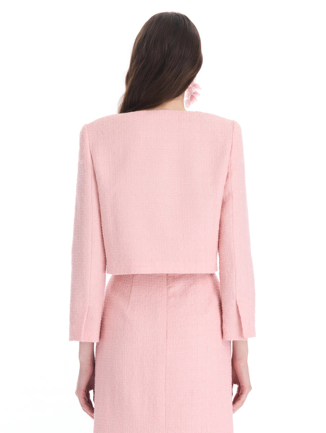 Iris Sequin Guipure Appliqué Jacket