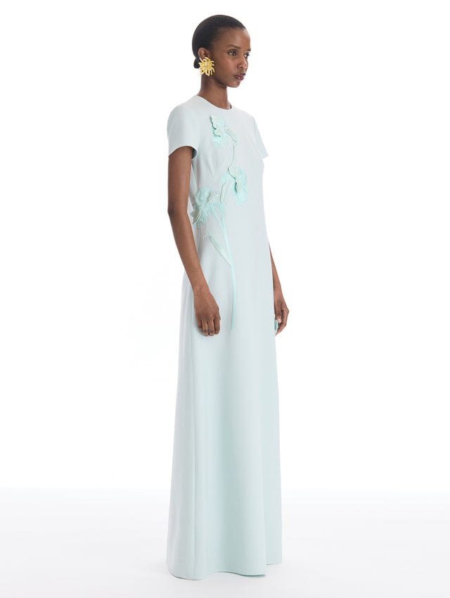 Iris Embroidered Caftan