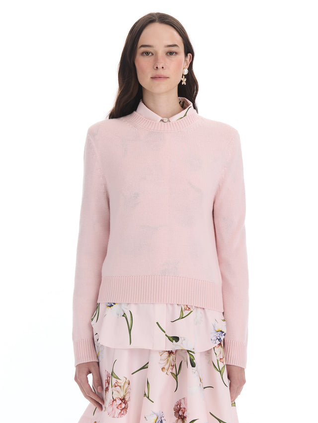 Open Back Self-Tie Pullover
