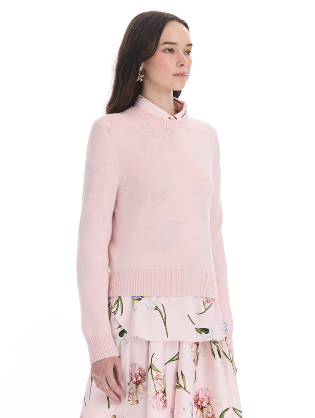 Open Back Self-Tie Pullover
