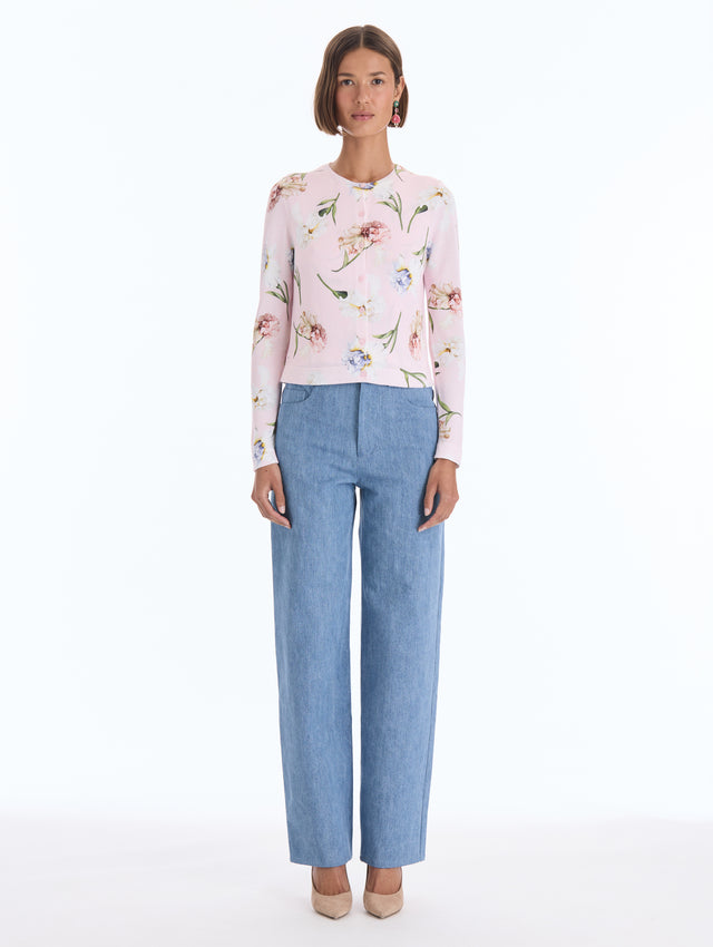 Iris Printed Cardigan