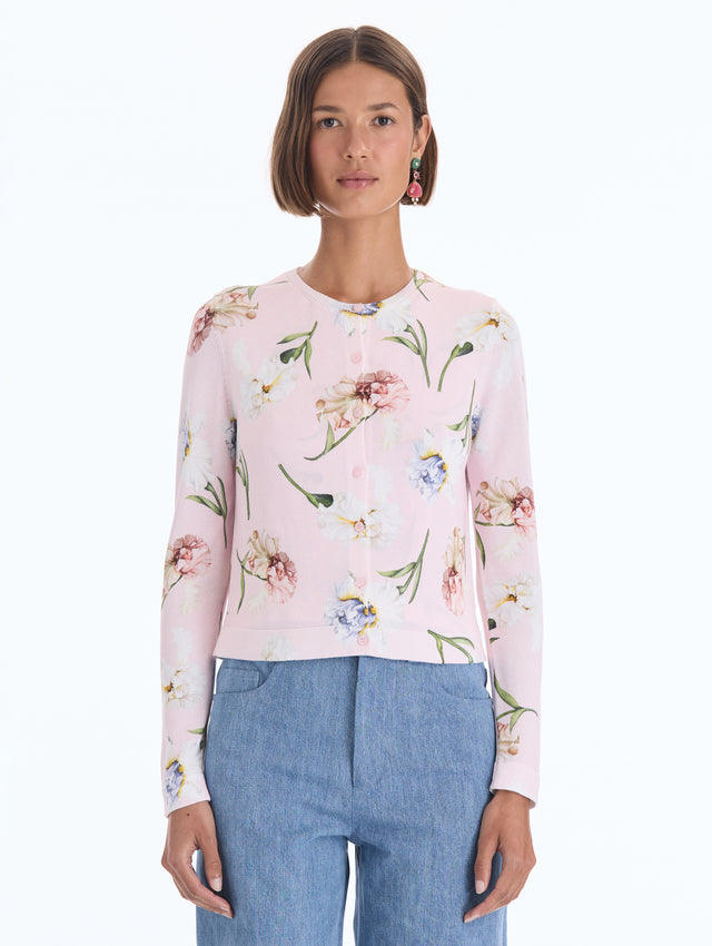 Iris Printed Cardigan