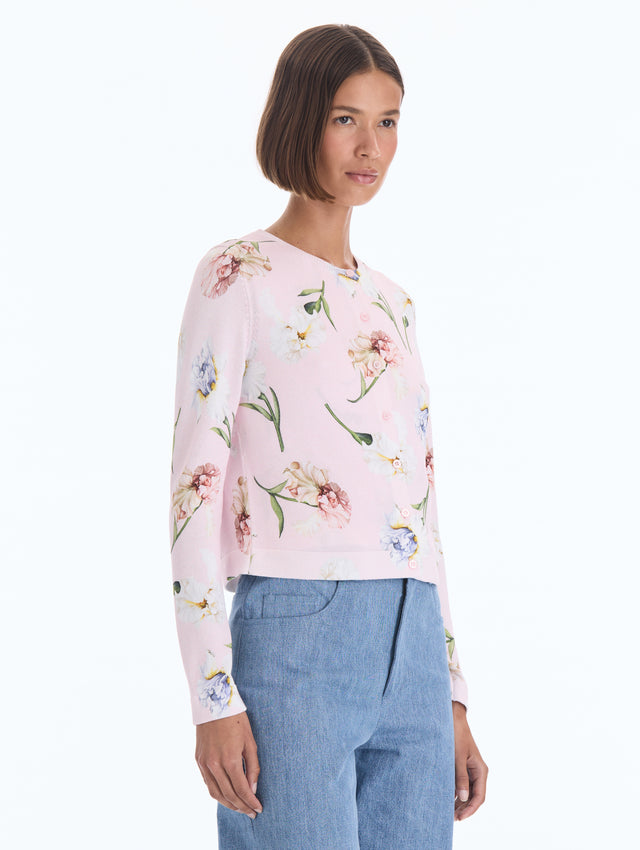 Iris Printed Cardigan