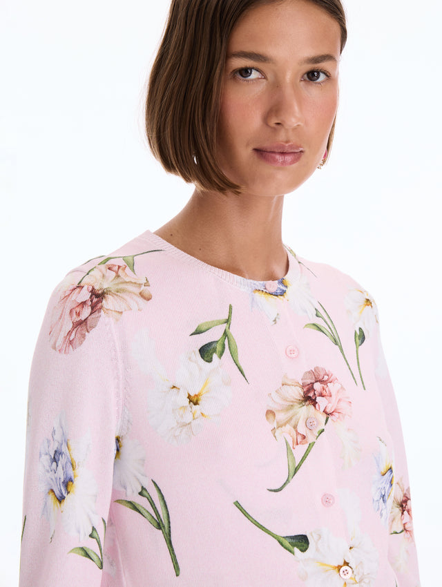 Iris Printed Cardigan