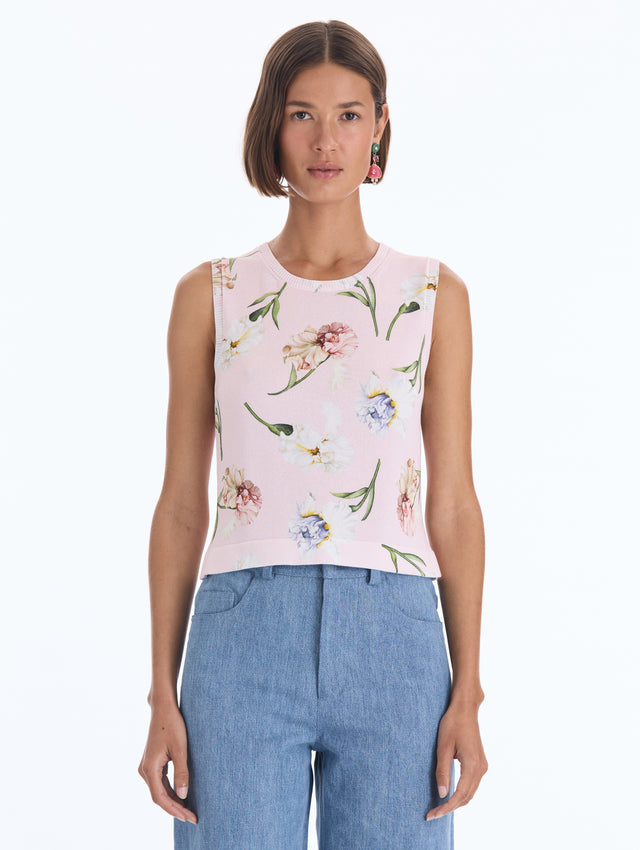 Iris Printed Tank