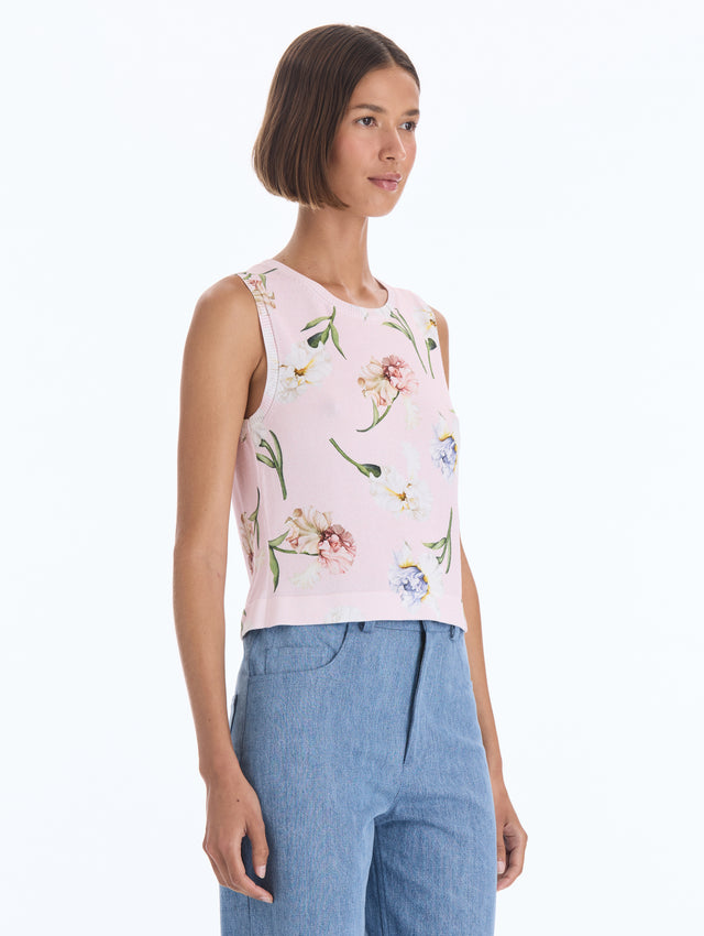 Iris Printed Tank