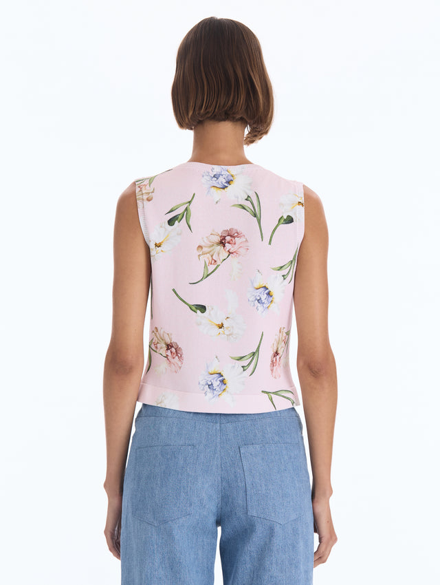Iris Printed Tank