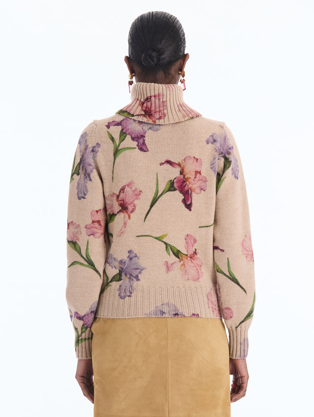 Iris Printed Pullover
