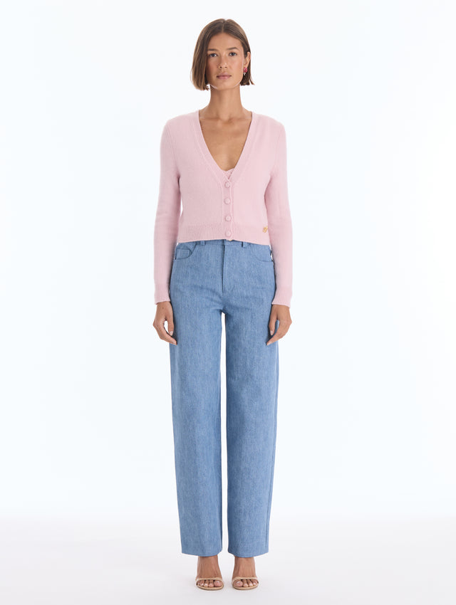 Cashmere V-Neck Cardigan