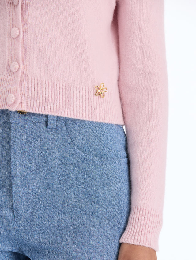 Cashmere V-Neck Cardigan