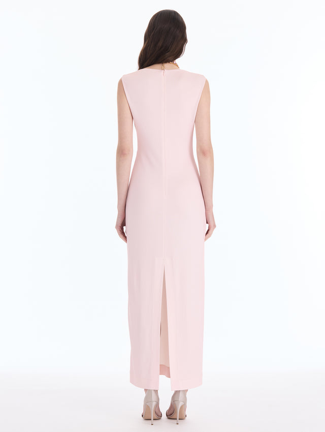 Painted Iris Jersey Dress