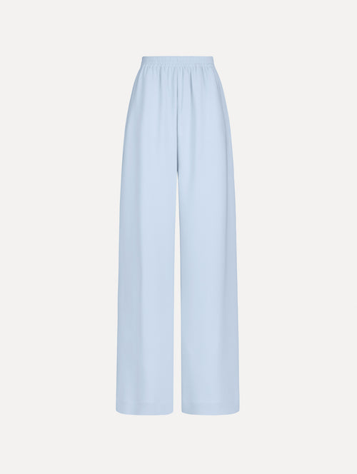 The image depicts a georgette pant. Front view.