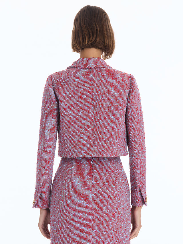 Slub Wool Tweed Jacket