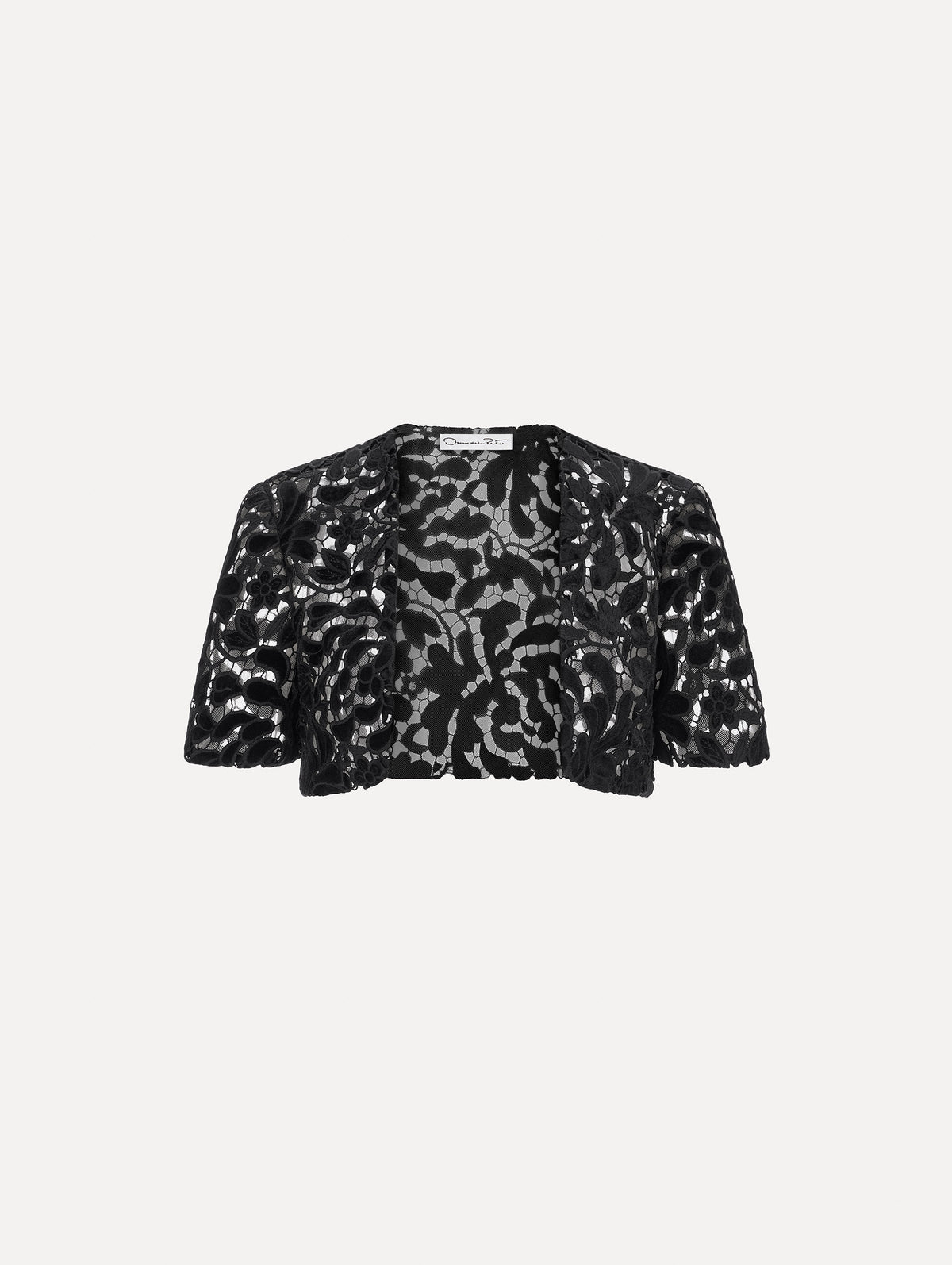 The image depicts a short sleeve cape. Front view.
