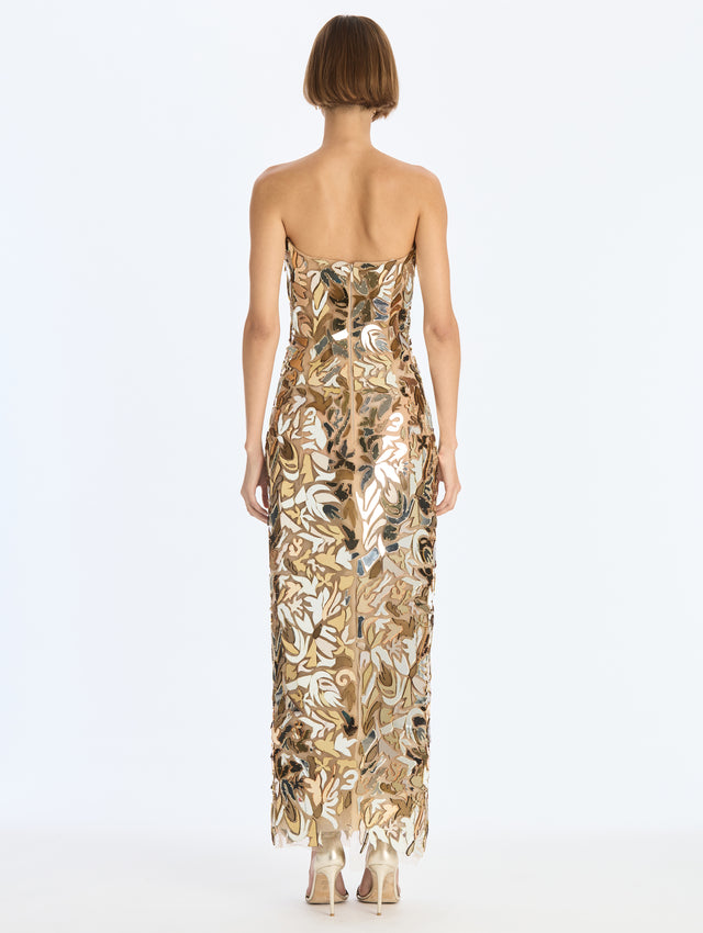 Embroidered Gown