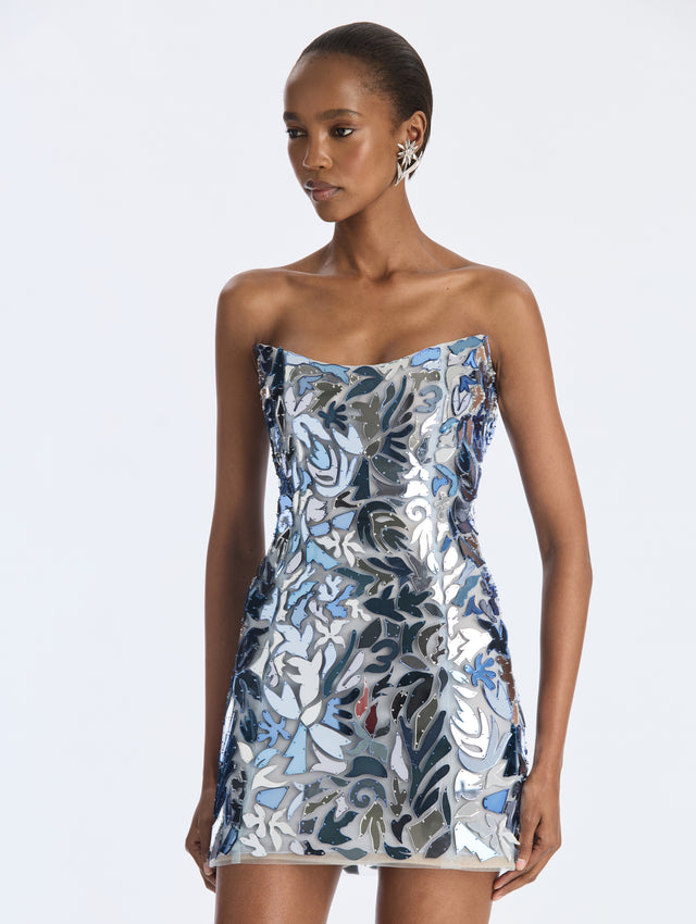 Stained Glass Embroidered Dress