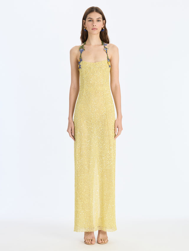 Embroidered Gown