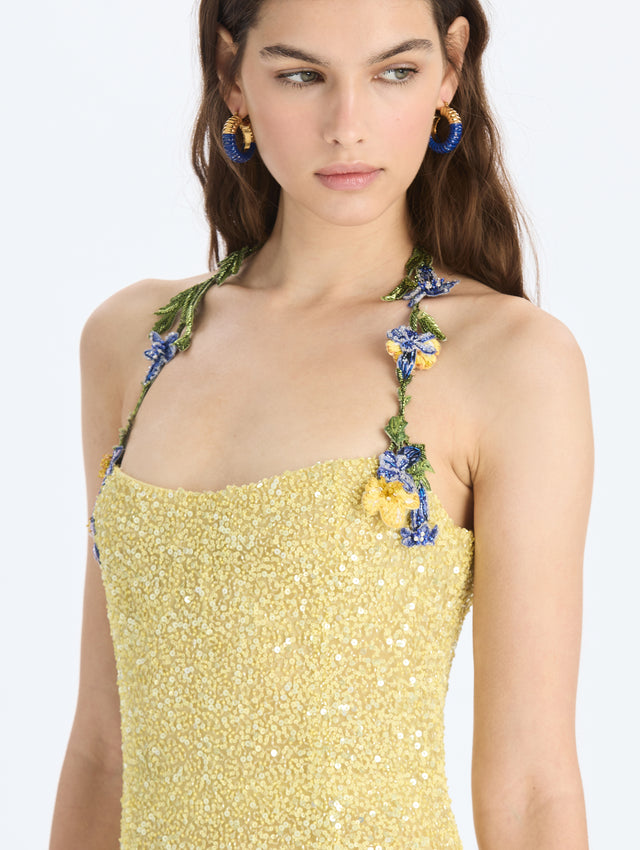 Embroidered Gown