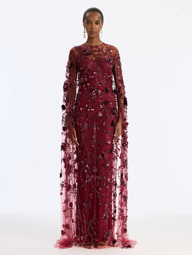 Alpine Sequin Embroidered Caftan