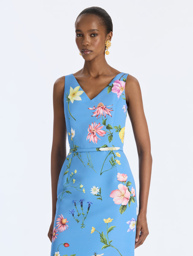 Alpine Meadow Faille Gown