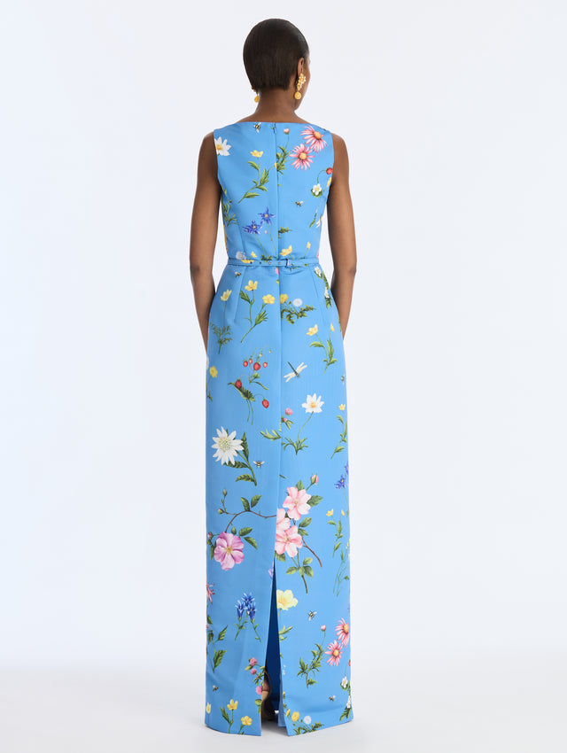 Alpine Meadow Faille Gown