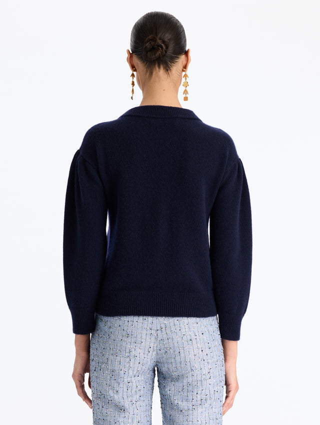 Cashmere Drop Shoulder Pullover