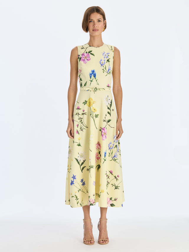 Alpine Meadow Wool Dress