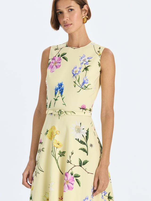 Alpine Meadow Wool Dress