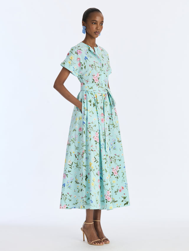 Alpine Meadow Cotton Dress